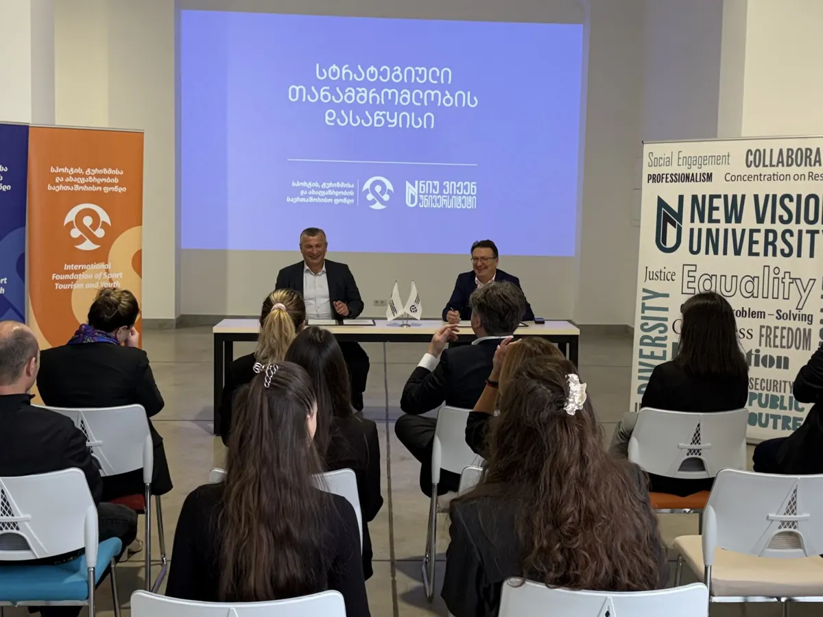თანამშრომლობა სპორტის, ტურიზმისა და ახალგაზრდობის საერთაშორისო ფონდთან